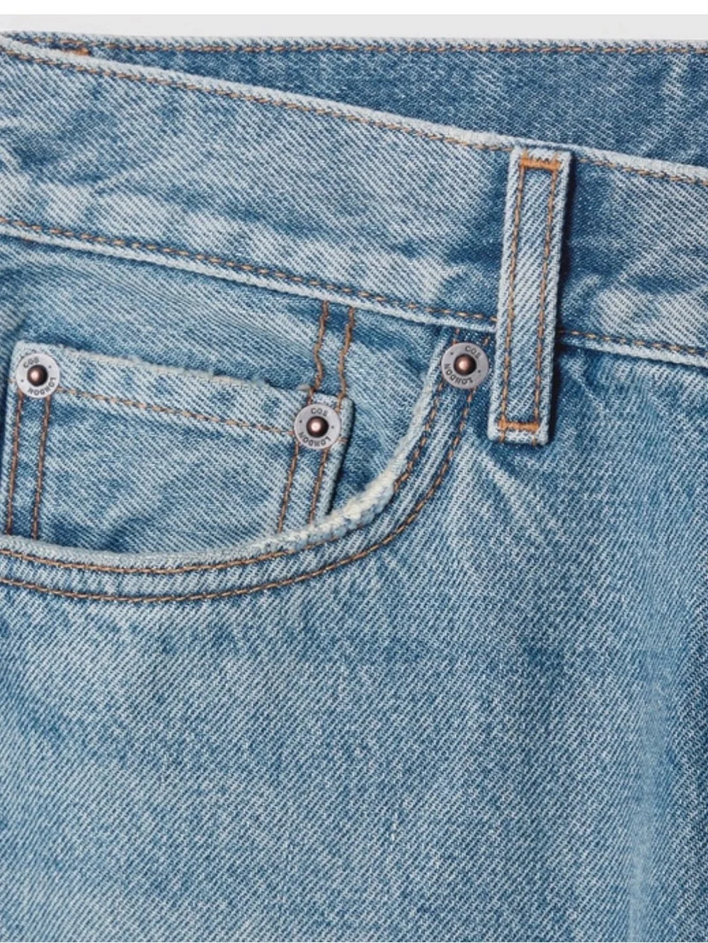 COS Women’s Straight Jeans in Light Blue Wash